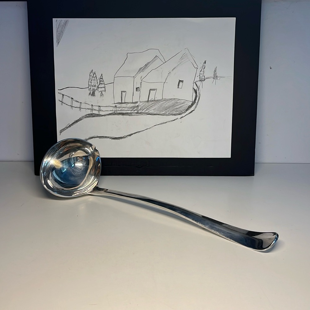 Leonard Georgian Serving Ladle Silverplate
